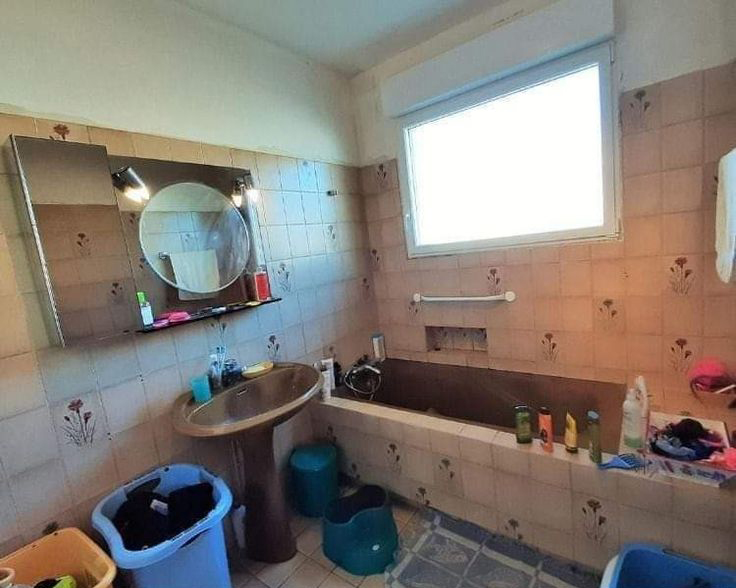 bathroom before